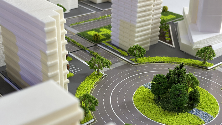 Smart City 3D Community Project Photo