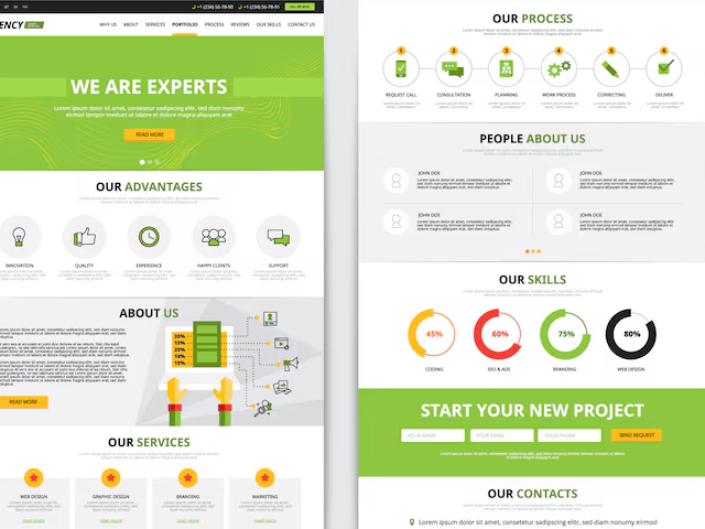 UI Website Architecture Project Photo